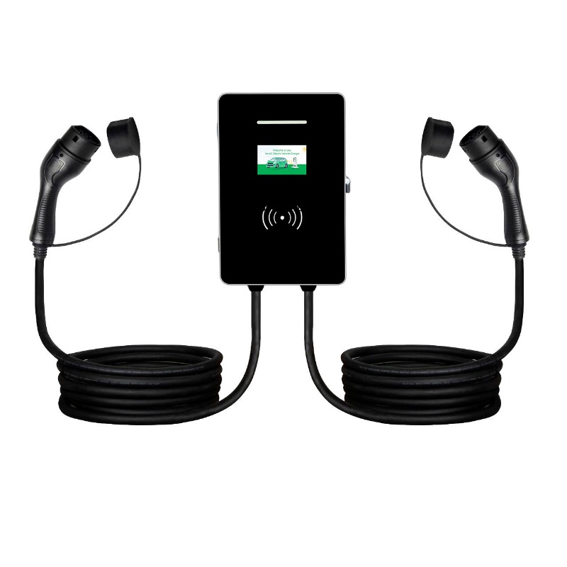Home Ev Charger - 7kW 14kW 22kW デュアル壁掛け型EV充電器 Type1 Type2