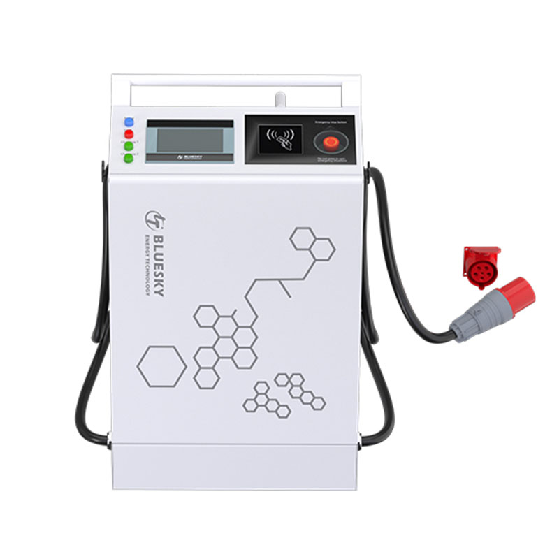Home Ev Charger - ブルースカイ 20KW/40KW モバイル急速充電ステーション DC GBT/CCS 3相