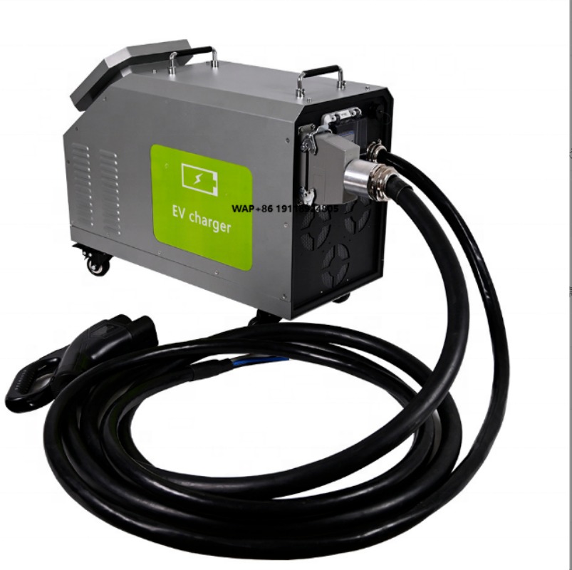 Fast Ev Charger - ポータブル7KW急速EV車用DC充電器、可動式32A DC GBT 3IN1 EV充電ステーション（電気自動車用7kW）