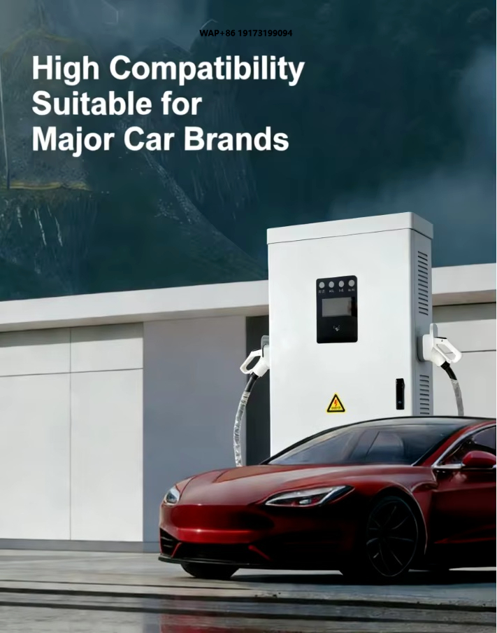 Ev Charging Pile - 新エネルギー車（NEV）充電スタンド、240kWデュアルガン電気自動車（EV）充電スタンド（業務用）