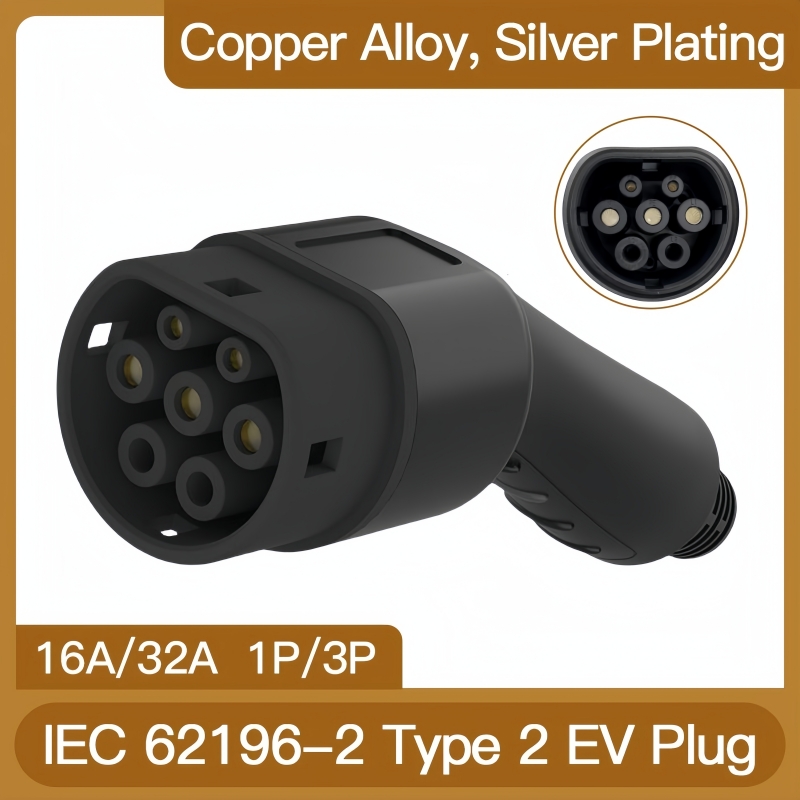 電気自動車用充電器プラグタイプ2,車両側コンバーター,アダプ - Ev Charger Adapter のレビューと価格