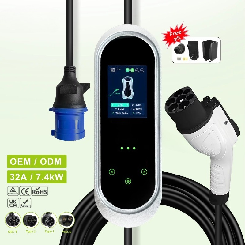 ポータブルEV充電器 GB/T 高品質電気自動車充電ステーシ - Ev Charger のレビューと価格