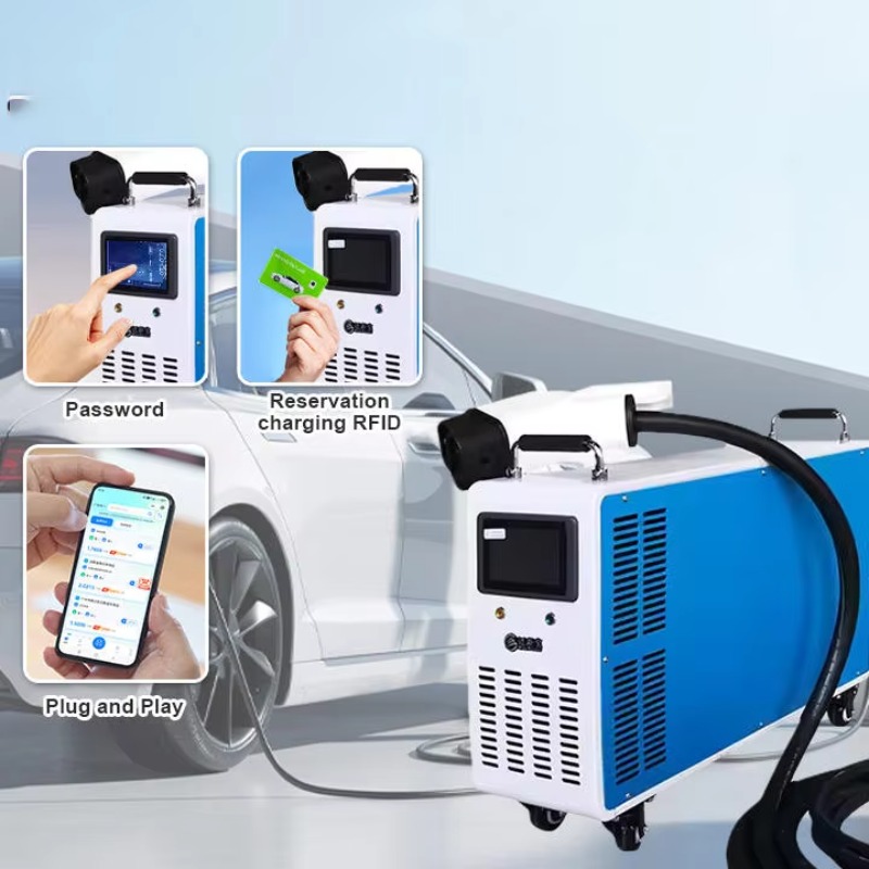 プロ仕様380ボルト30KWモバイルポータブルCCS2 EV - Ev Charger のレビューと価格