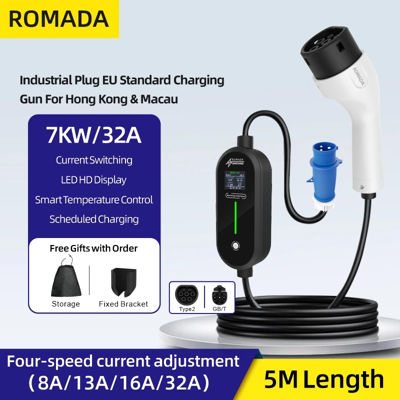 電気自動車用ポータブル充電器,ウォールボックスアダプター,ケ - Ev Charger Adapter のレビューと価格