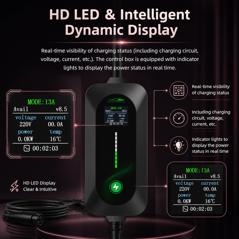 ROMADA 3.5KW 電気自動車充電器 Type2 ポー - Portable Ev Charger のレビューと価格