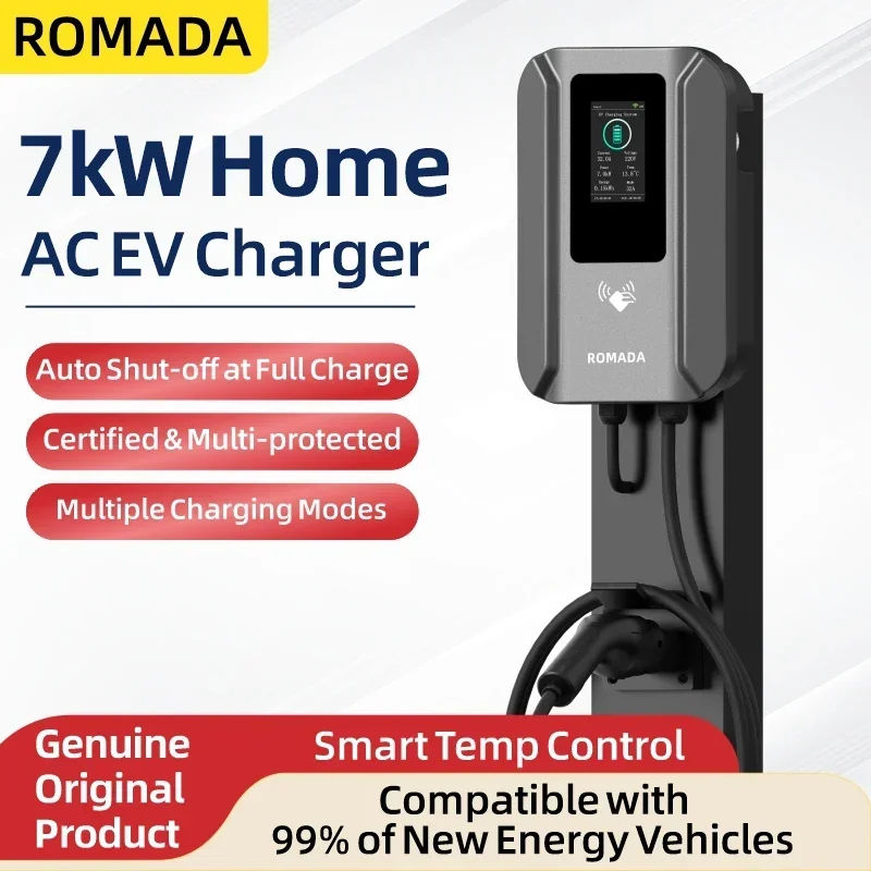 ROMADA AC 7KW EV充電ステーション 32A T - Wallbox Ev のレビューと価格