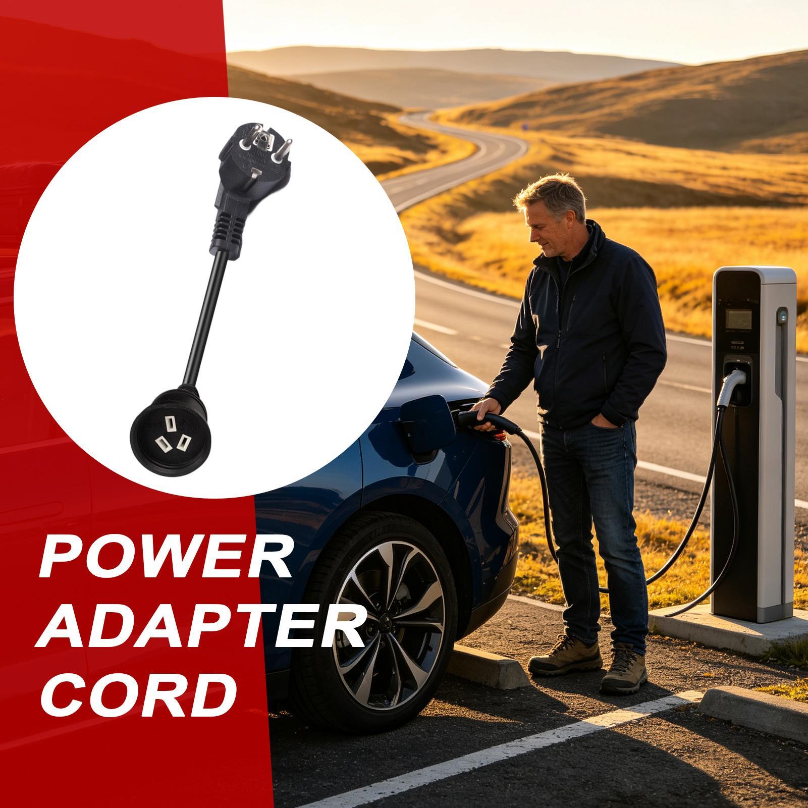 EV充電器延長ケーブルヘビーデューティー10a-15a電源ア - Ev Charger Adapter のレビューと価格