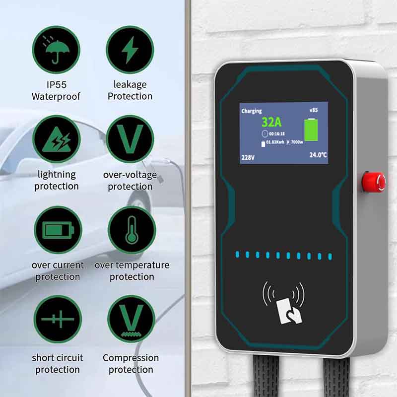 WUFEN EVSEウォールボックスEV車用充電器 電気自動 - Wallbox Ev のレビューと価格